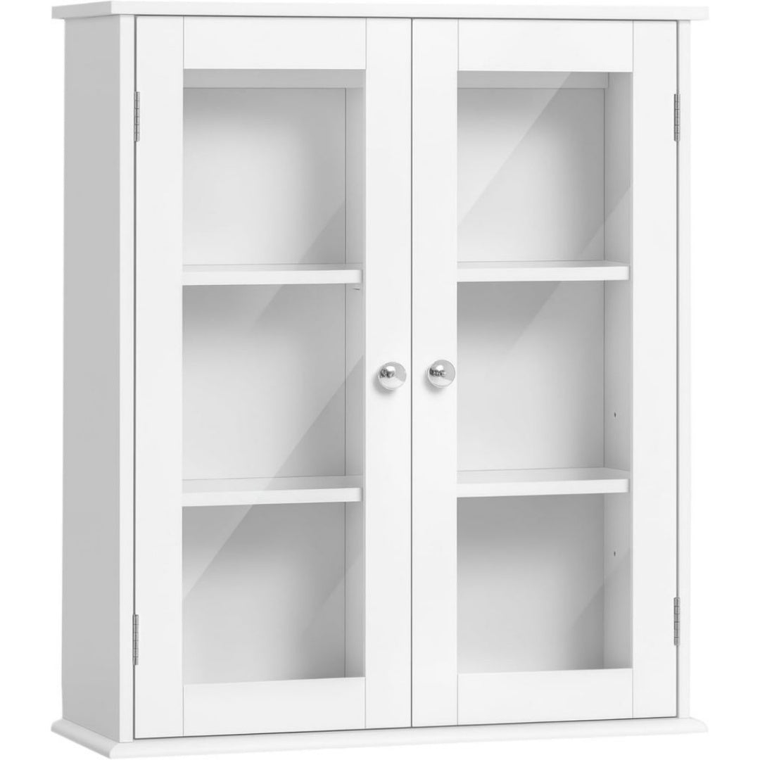 Legno Mobili a muro Bianco Regolabile